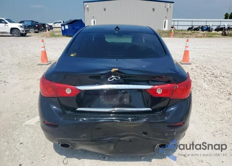 2015 Infiniti Q50 Base z USA, uszkodzony, nr VIN JN1BV7AP1FM331818